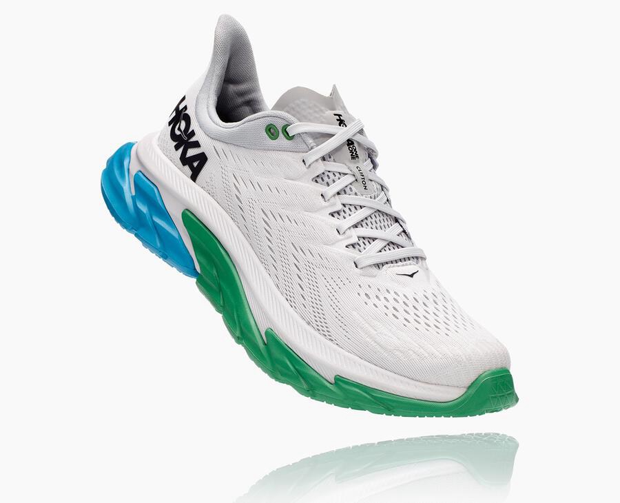 Hoka One One Koşu Ayakkabısı Erkek Beyaz - Clifton Edge - DC4861530